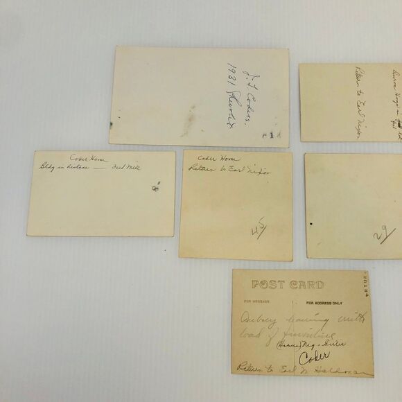 Set of 7 Vintage Black/White Depression Era Country Life Photos Ephemera - Picture 5 of 5